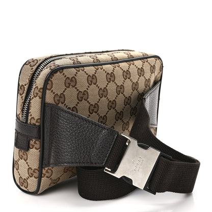 Gucci Monogram Belt Bag Dark Brown 3 of 10