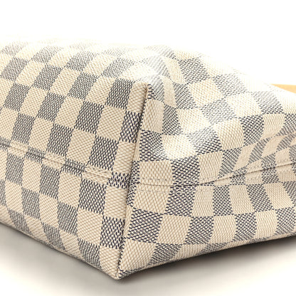 Louis Vuitton Damier Azur Graceful PM Rose Ballerine 8 of 8