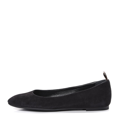 Louis Vuitton Suede Monogram Uniformes Ballet Flats 41 Black 1 of 11