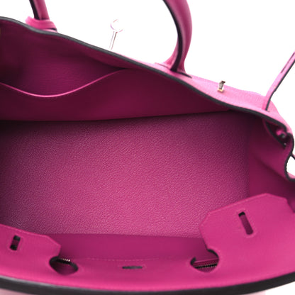 Hermes Togo Birkin 30 Rose Pourpre 5 of 12