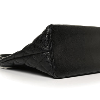 Chanel Caviar Quilted Medallion Tote Black 9 of 17