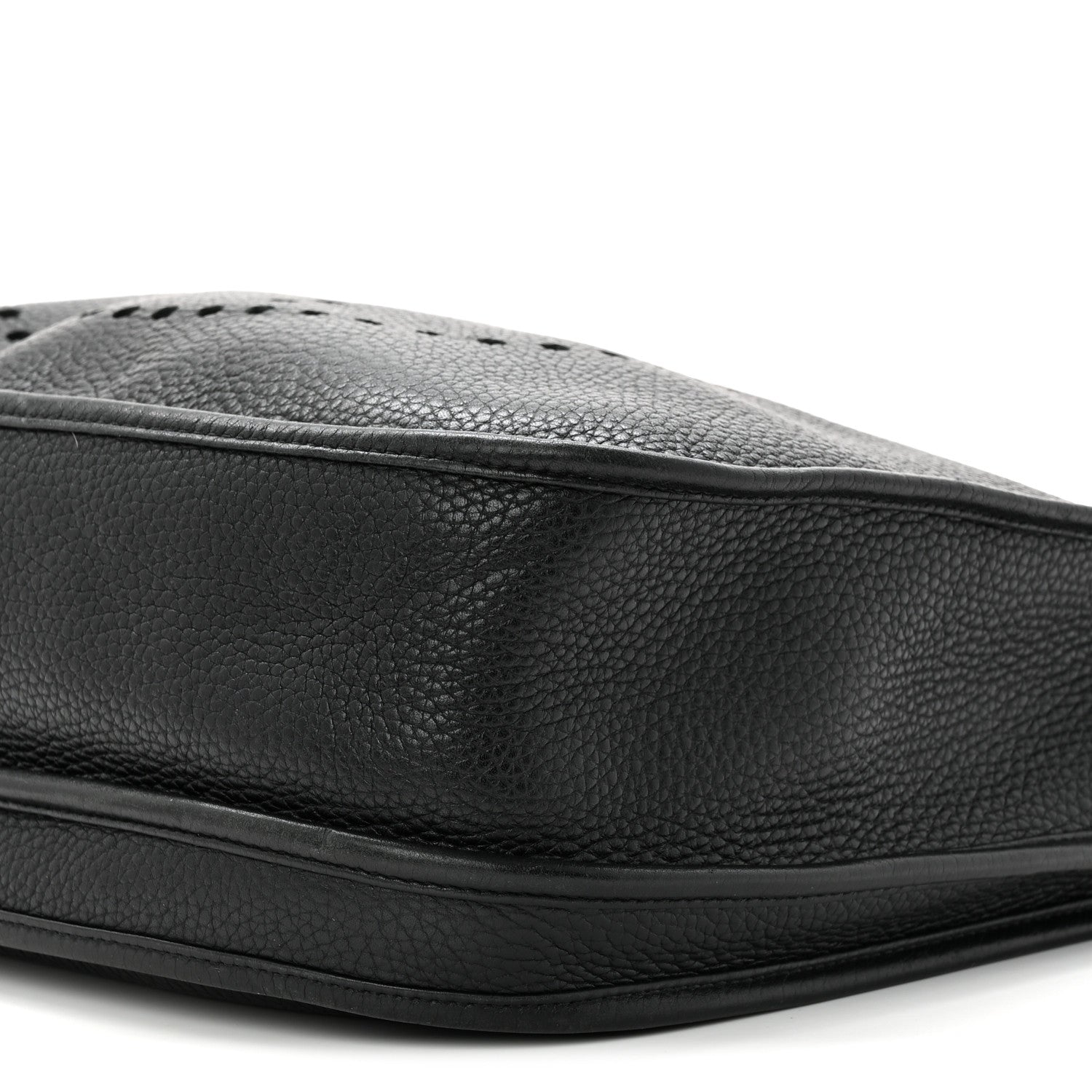 Hermes Taurillon Clemence EVELYNE III GM Black 10 of 11