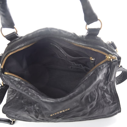 Givenchy Tumbled Sheepskin Medium Pandora Bag Black 5 of 9