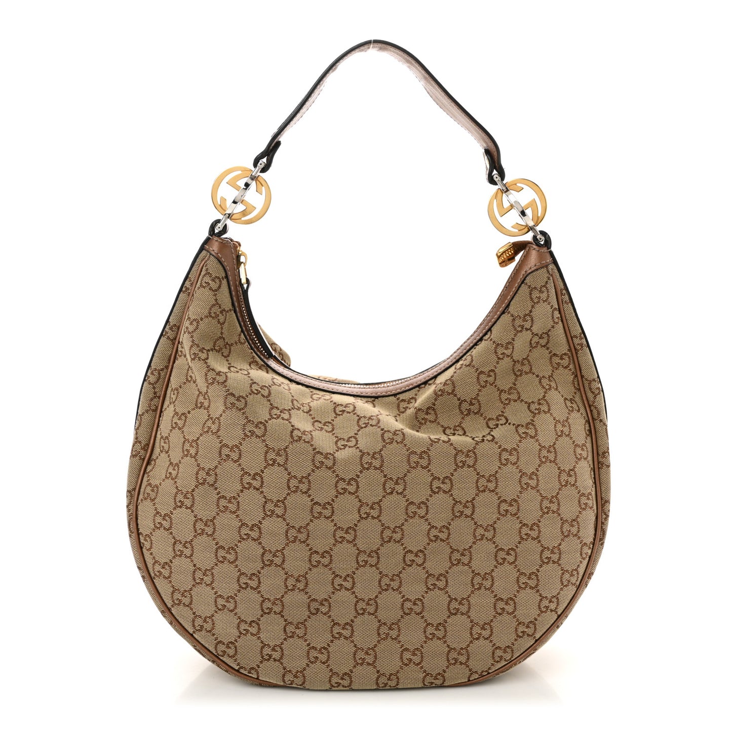Monogram Medium GG Twins Hobo Bronze