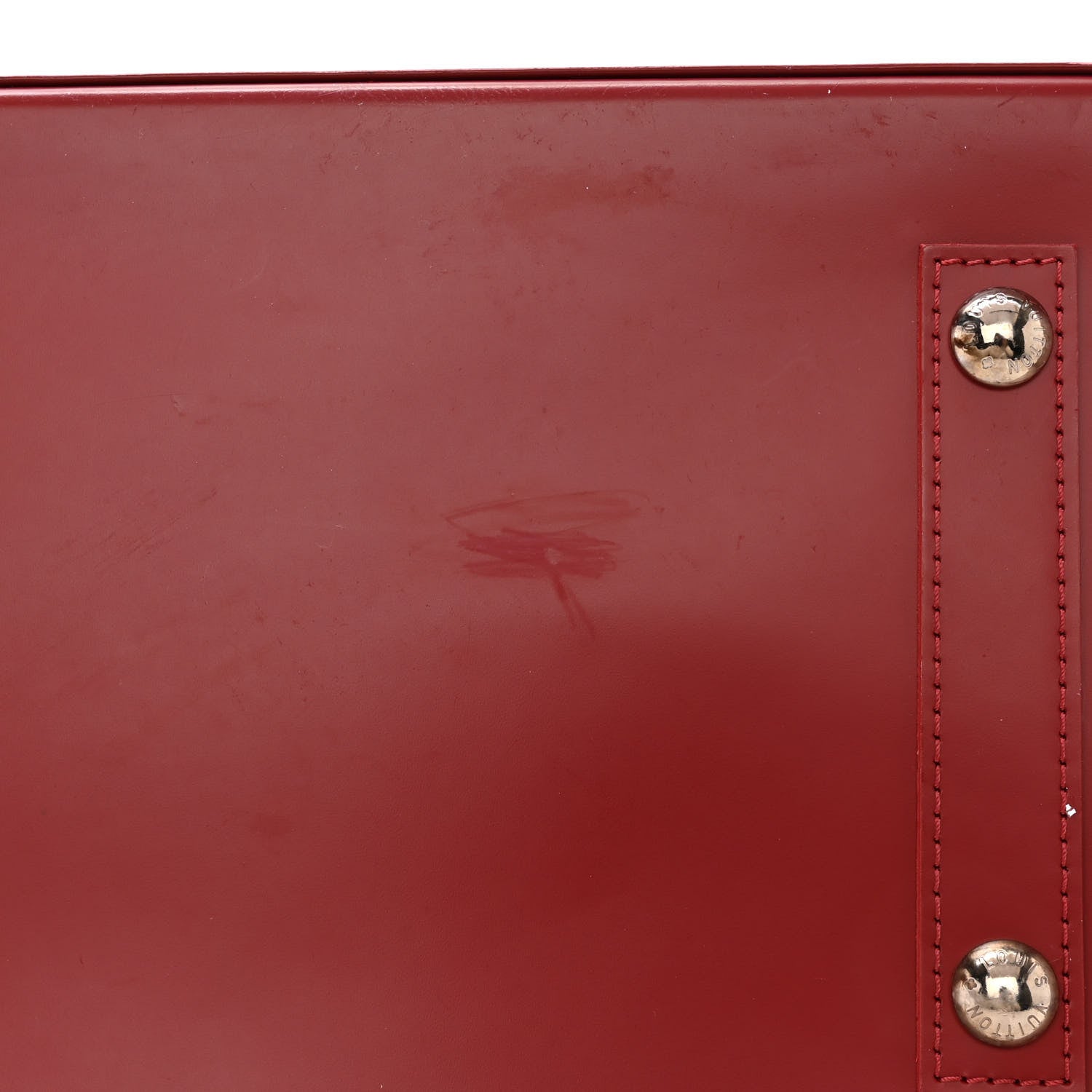 Louis Vuitton Epi Alma GM Castillan Red 13 of 15