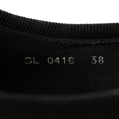 Christian Dior Glazed Calfskin Tomboy Lace Up 38 Black 9 of 15