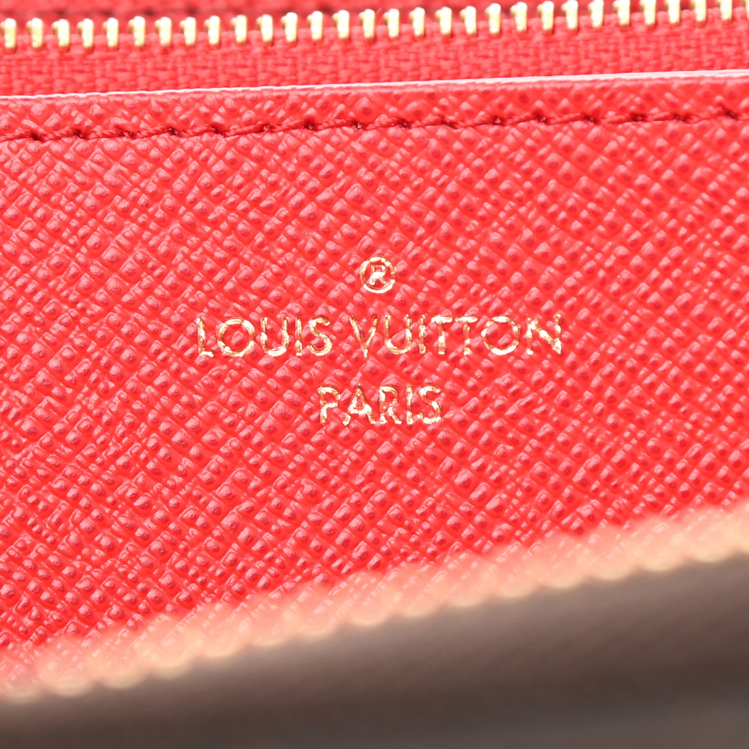 Louis Vuitton Monogram Zippy Wallet Coquelicot 6 of 7