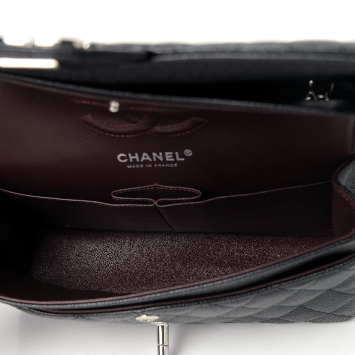 Chanel Caviar Quilted Small Double Flap Black 4 of 4