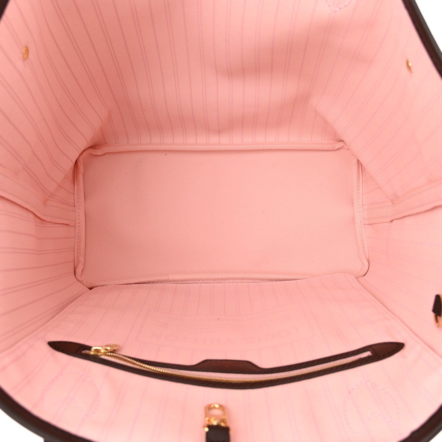 Damier Ebene Neo Neverfull MM Rose Ballerine