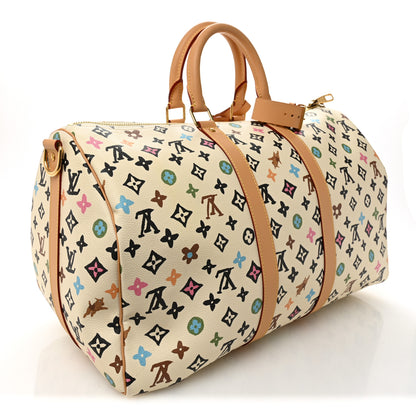 Louis Vuitton Monogram Craggy Keepall Bandouliere 45 Vanilla 2 of 8