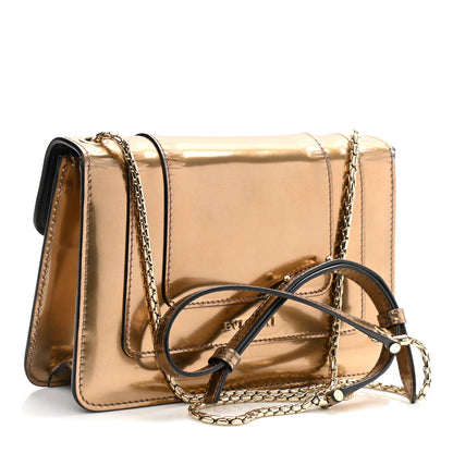 Bulgari Metallic Calfskin Serpenti Medium Crossbody Bag Bronze 2 of 9