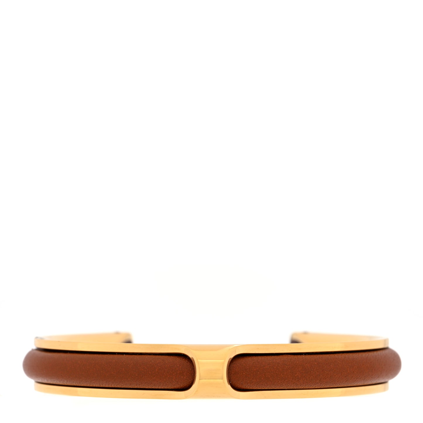 Tadelakt Kyoto Cuff Bracelet M Gold