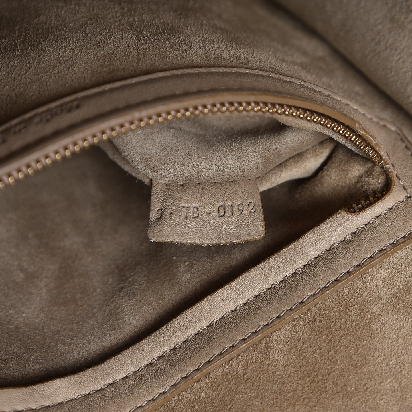 Supple Calfskin Medium Phantom Luggage Beige