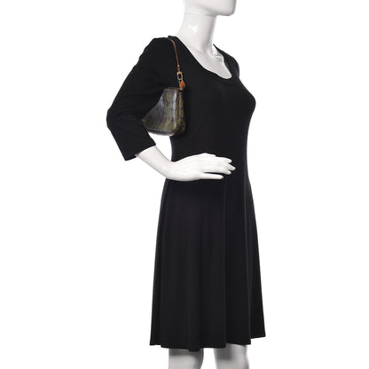 Louis Vuitton Monogram Graffiti Pochette Accessories Kaki 2 of 13