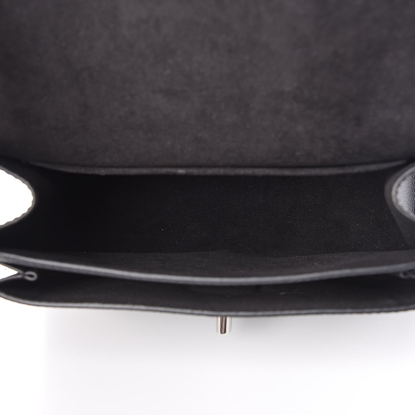 Soft Calfskin My Lockme Chain Bag BB Black