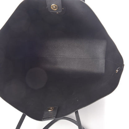 Versace Calfskin Palazzo Medusa Tote Black 5 of 11