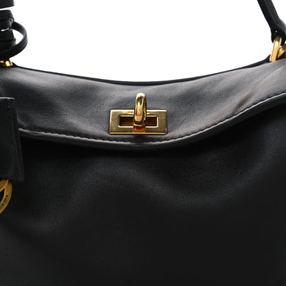 Balenciaga Natural Smooth Calfskin Mini Rodeo Top Handle Handbag Black 10 of 12