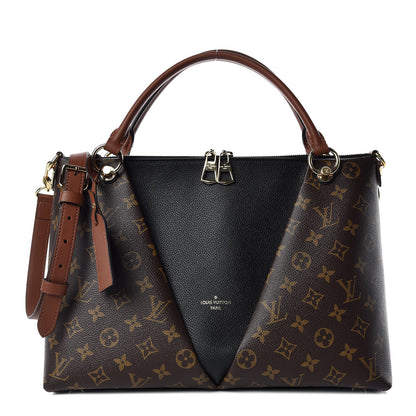 Louis Vuitton Monogram V Tote MM Black 1 of 10