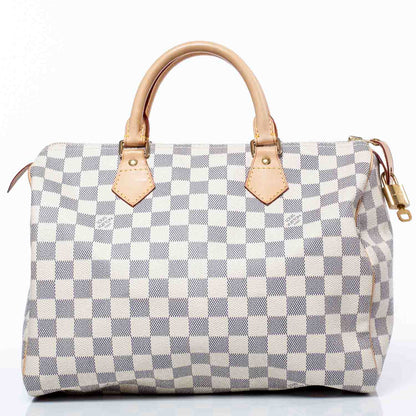 Louis Vuitton Damier Azur Speedy 30 1 of 12