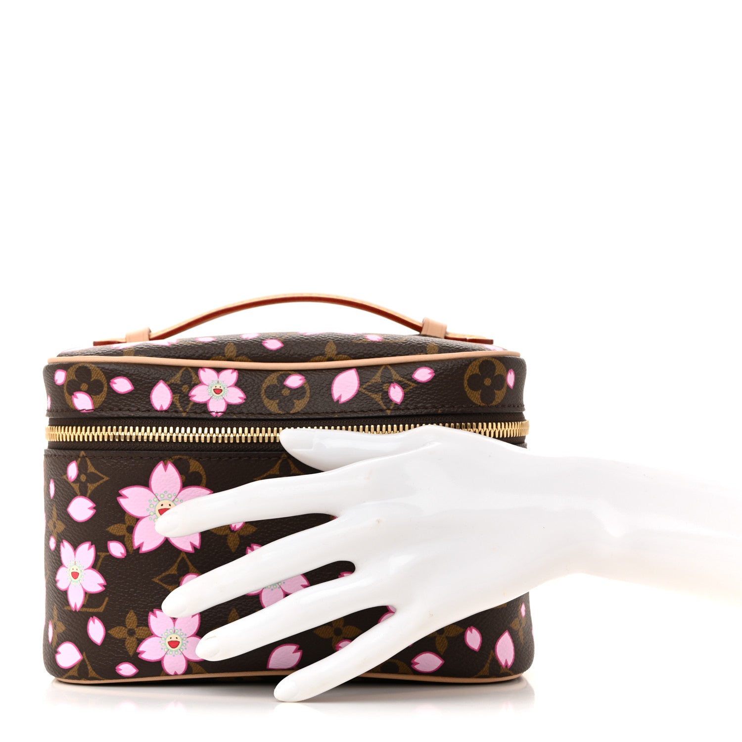 Louis Vuitton LV x TM Monogram Cherry Blossom Nice Mini 2 of 8