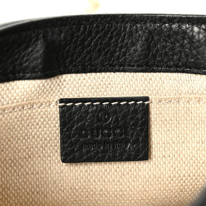 Gucci Pebbled Calfskin Small Soho Flap Crossbody Black 6 of 11