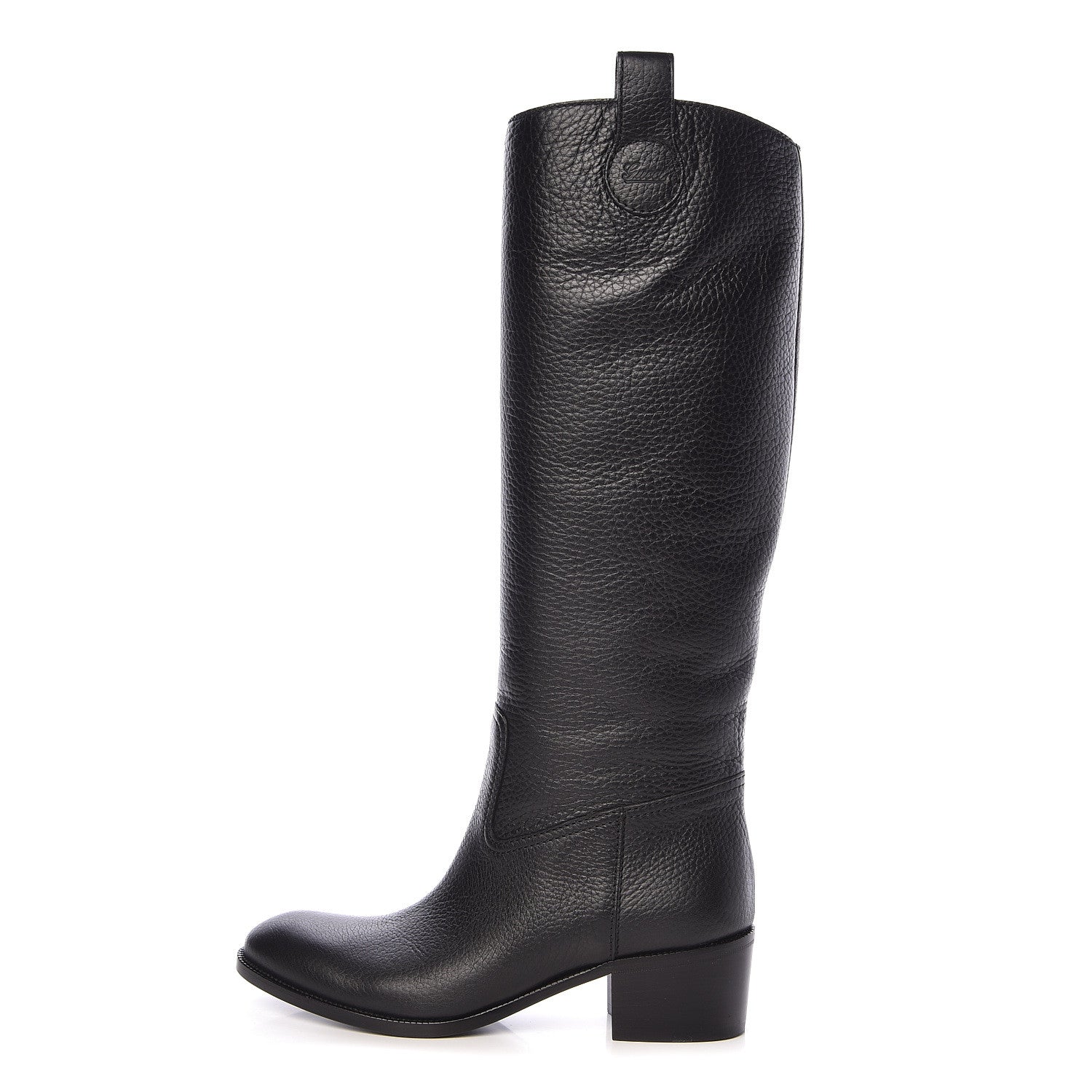 Gucci Cellarius Soft Calfskin Riding Boots 36 Black 1 of 9