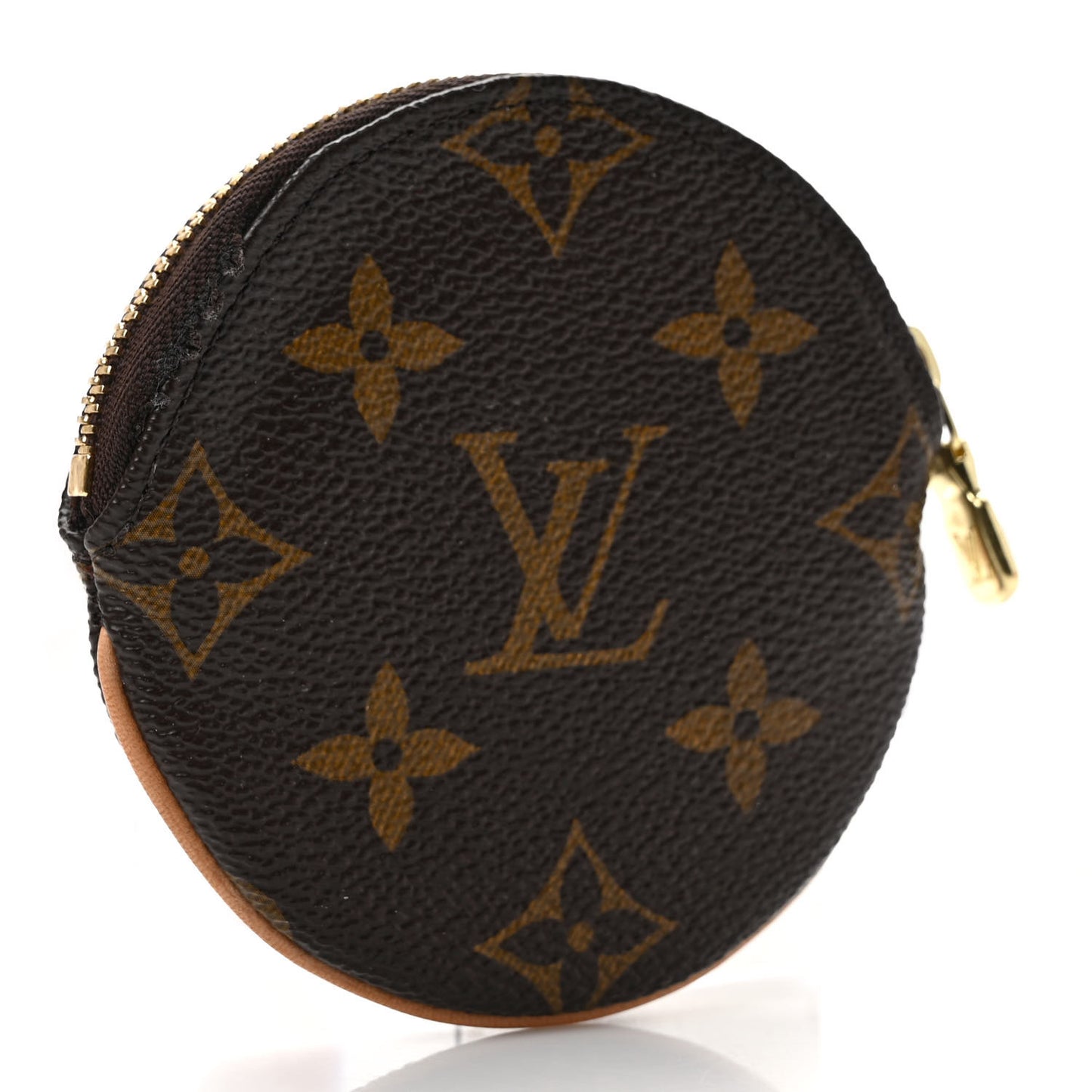 Monogram Round Coin Purse