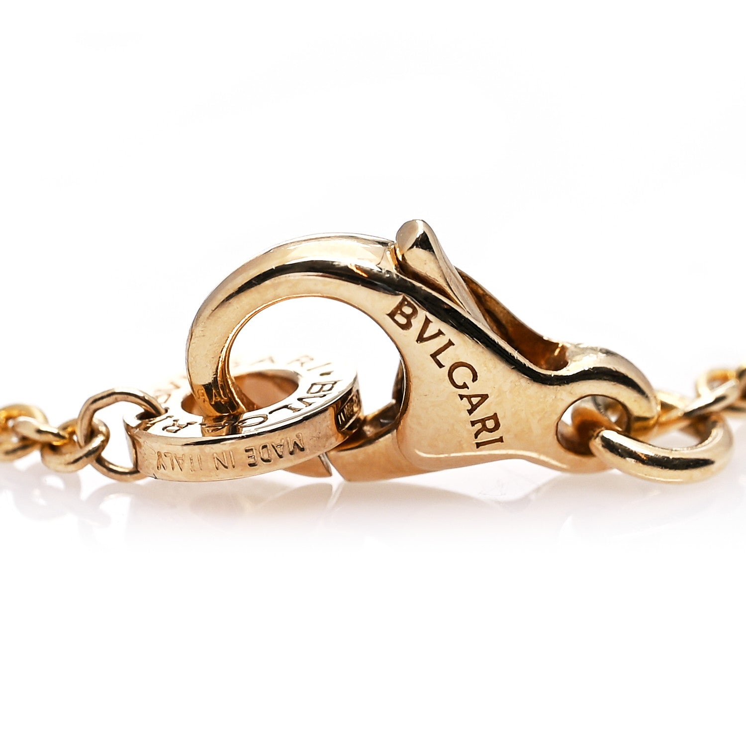 Bulgari 18K Yellow Rose White Gold B.Zero1 Bracelet 3 of 7