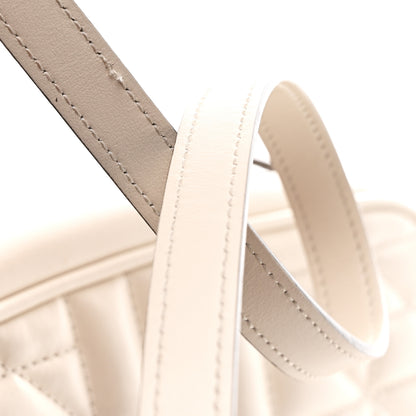 Gucci Calfskin Matelasse Aria Small GG Marmont Chain Shoulder Bag Mystic White 13 of 13