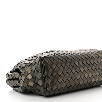 Bottega Veneta Nappa Intrecciato The Lauren 1980 Clutch Platinum 11 of 18