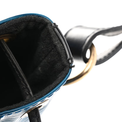 Louis Vuitton Epi Petit Bi-Color Noe Bleu Toledo Black 12 of 12