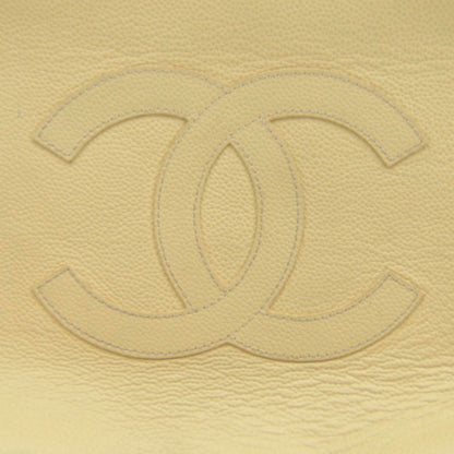 Chanel Caviar Shoulder Bag Beige 7 of 13