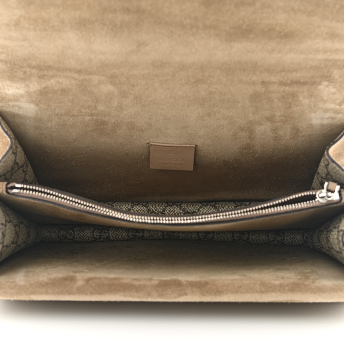 GG Supreme Monogram Small Dionysus Shoulder Bag Taupe