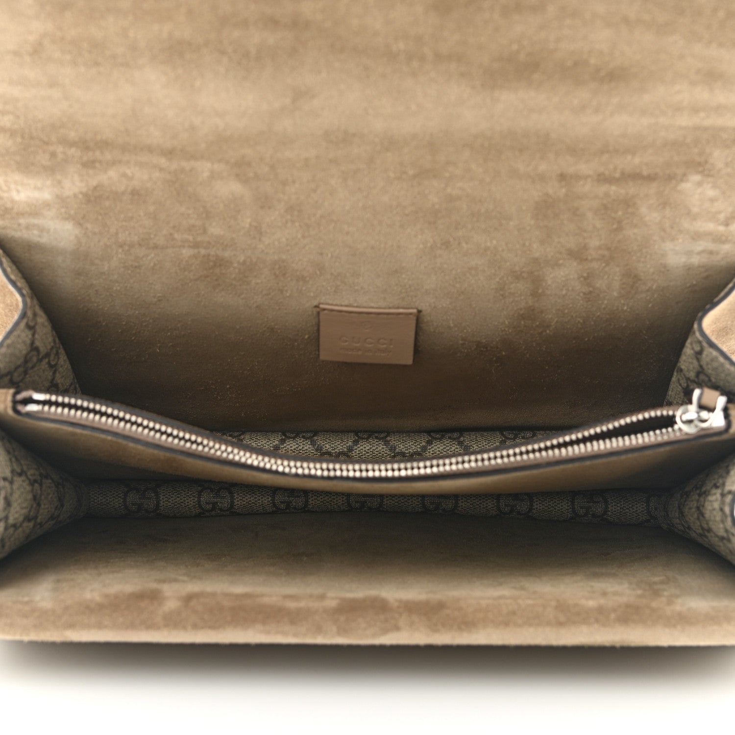 Gucci GG Supreme Monogram Small Dionysus Shoulder Bag Taupe 5 of 8