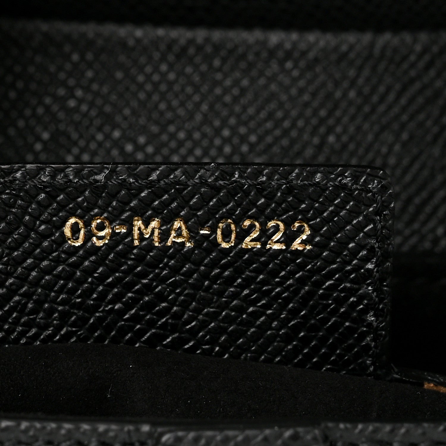 Christian Dior Grained Calfskin Saddle Bag Black 7 of 10