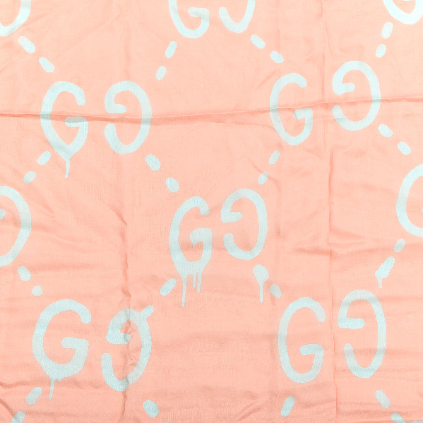 Modal Silk GG Writers Fringe Shawl Old Rose Sky Blue