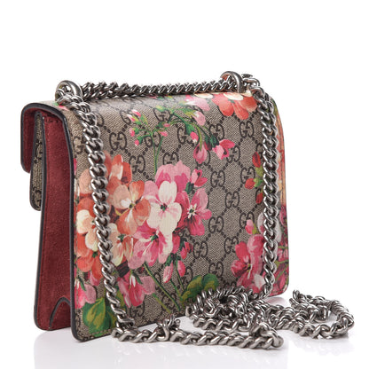 Gucci GG Supreme Monogram Blooms Mini Dionysus Shoulder Bag Beige Multicolor Dry Rose 4 of 11