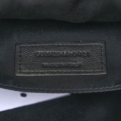 Saint Laurent Calfskin Matelasse Monogram Lou Camera Bag Black 7 of 10