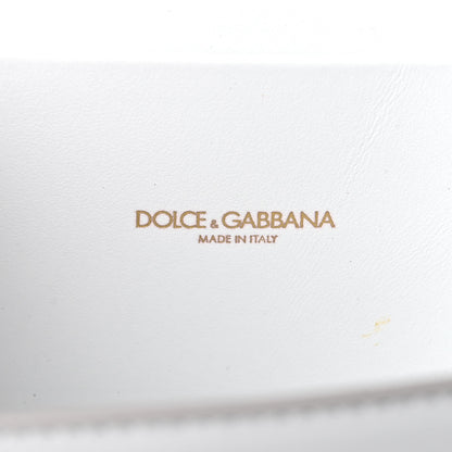 Dolce & Gabbana Smooth Calfskin Medium Devotion Crossbody Bag White 6 of 13