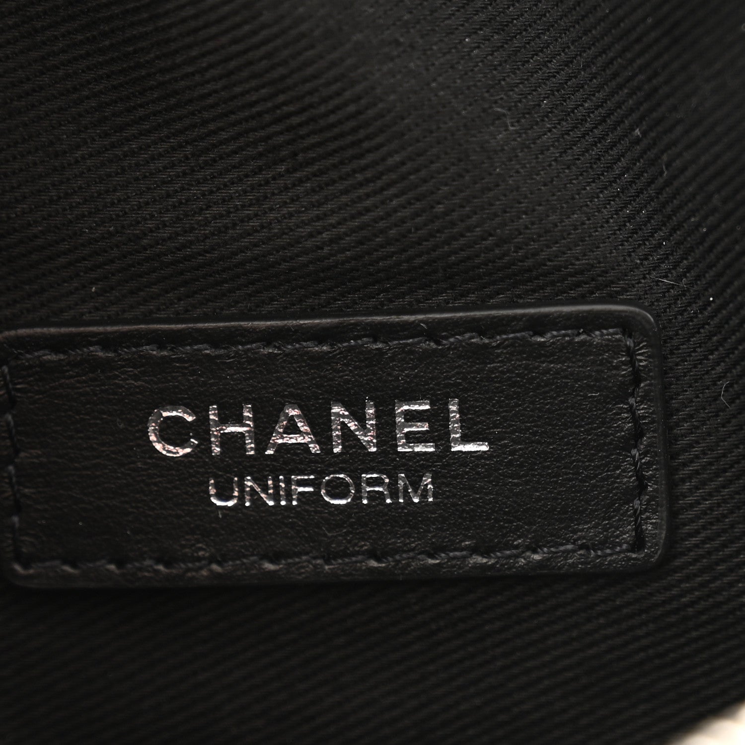 Chanel Calfskin Quilted Waist Belt Bag Black 6 of 10