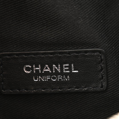 Chanel Calfskin Quilted Waist Belt Bag Black 6 of 10