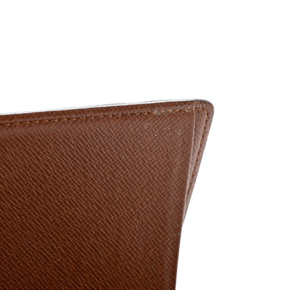 Louis Vuitton Monogram Simple Checkbook Holder Wallet Cover 8 of 9