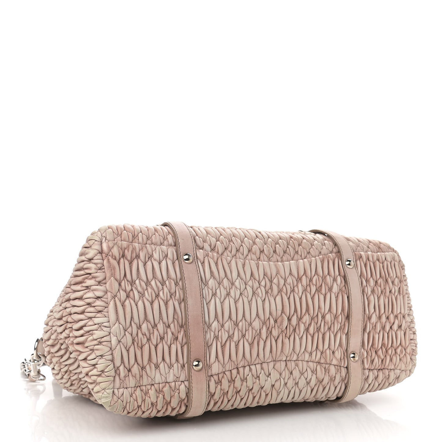 Nappa Matelasse Lux Tote Fragola