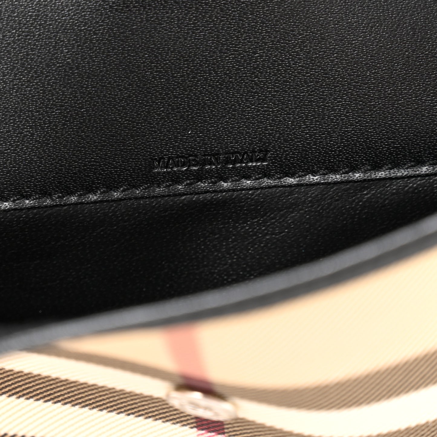 Nova Check Continental Wallet Black