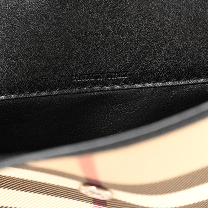 Burberry Nova Check Continental Wallet Black 7 of 9