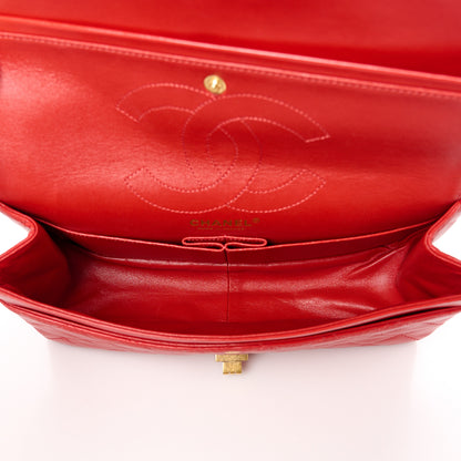 Chanel Lambskin Quilted 2.55 Reissue 226 Flap Red 5 of 10