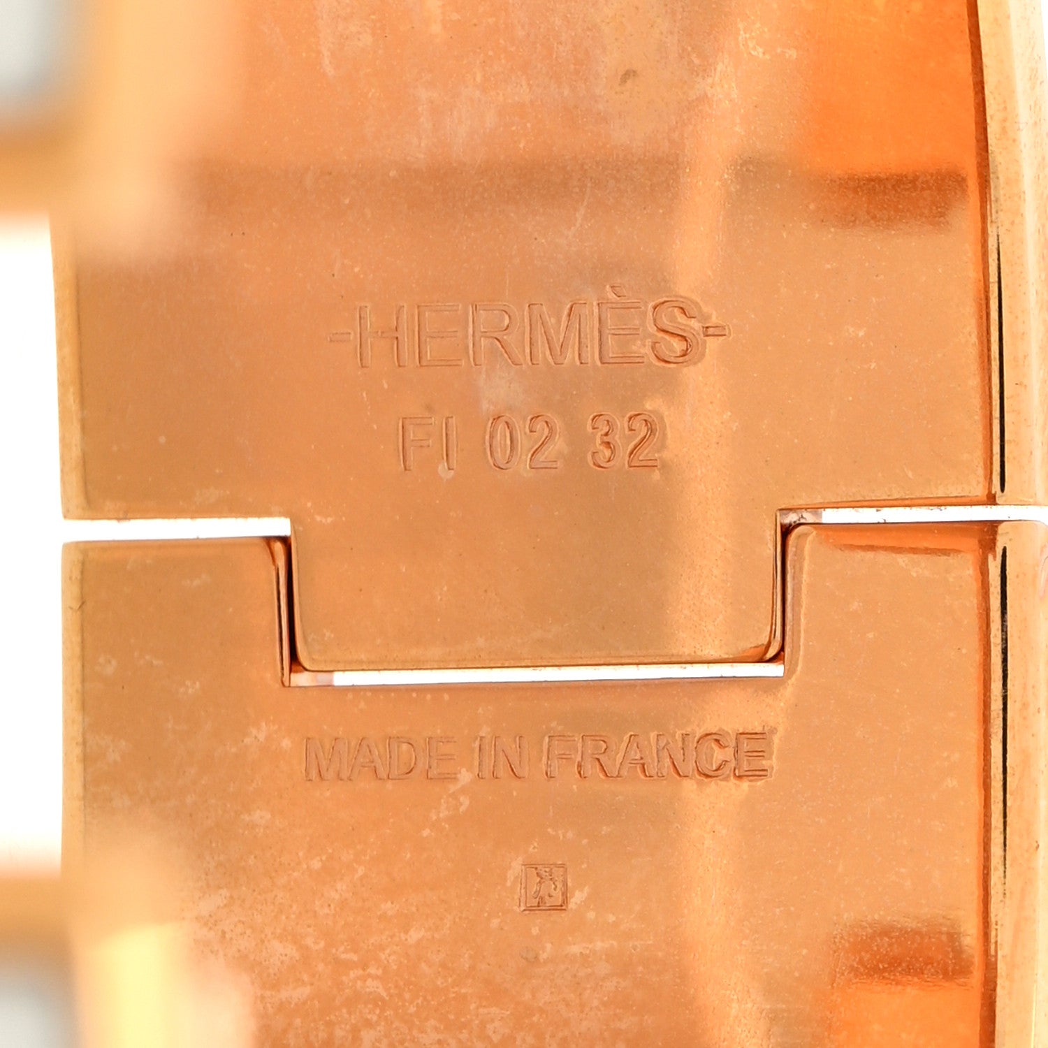 Hermes Enamel Wide Print Cliquetis Clic Clac H Bracelet GM Songe Nuit 4 of 4