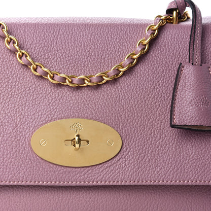Mulberry Calfskin Goat Medium Lily Flap Dark Blush 14 of 14