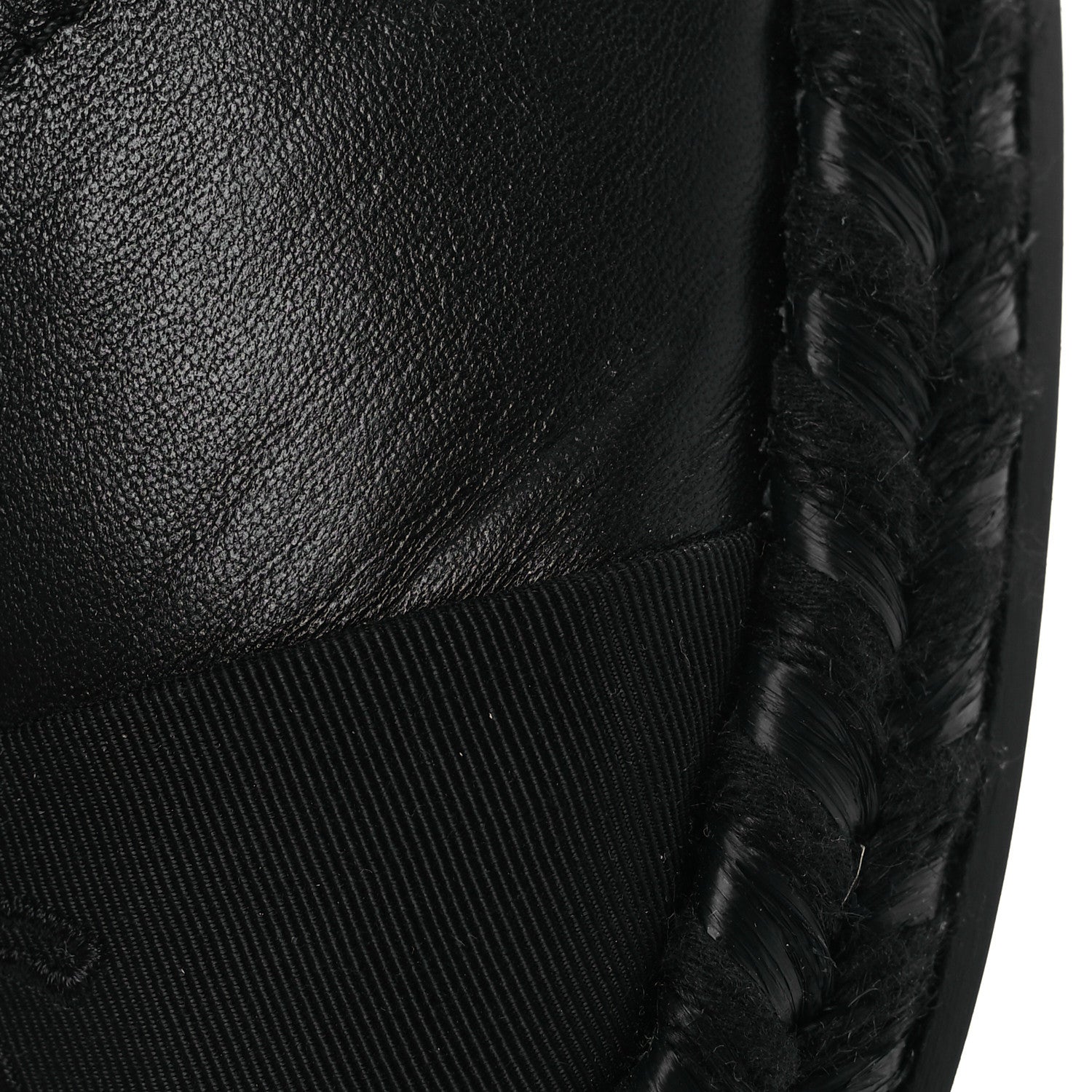 Chanel Lambskin Grosgrain CC Espadrilles Wedges 38 Black 12 of 14