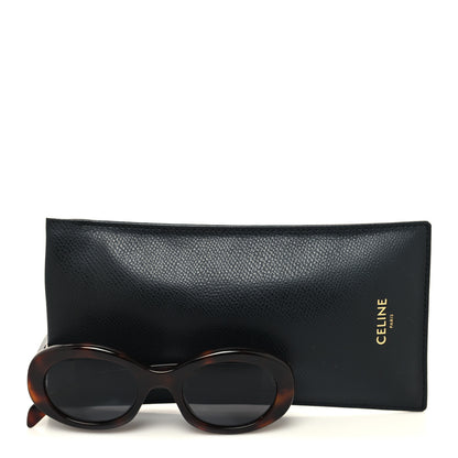Celine Acetate Triomphe 01 Sunglasses CL 40194U Tortoise 7 of 7